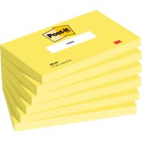 Post-it Haftnotiz 655-NY 127x76mm 100Bl neongelb 6St