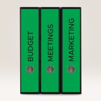 Avery Zweckform Ordneretikett L4754-20 lang/breit grün 60 Stück