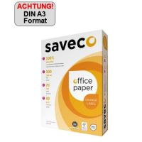 Saveco Kopierpapier Orange 100000006 A3 80g ISO 70 500Bl.