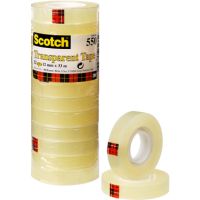 SCOTCH Klebeband transparent 550 12mmx33m Pa=12St