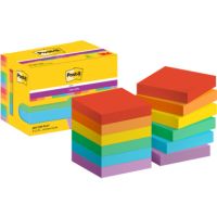 Post-it Haftnotiz 622-12SS-PLAY 47,6x47,6mm 90Bl farbig 12 St./Pa