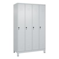 C+P Spind Classic PLUS 4Abteile 1950x1200x500mm l.gr/l.gr