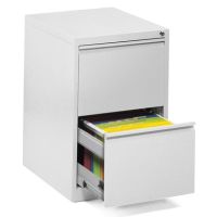 Hängeregistraturschrank 1bahnig 460x720x620mm 2Schübe l.gr