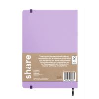 share Journal Y-07-14-02 A5 dotted lavendel