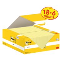 Post-it Haftnotiz 653-CY-VP24 38x51mm 100Bl. ge 24St.