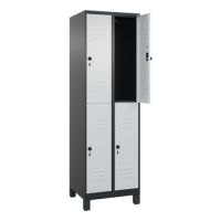 C+P Spind Classic PLUS doppelt 2Abteile 1950x600x500mm s.gr/l.gr