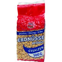 XOX Erdnüsse Gesalzen 85019 500g