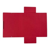 Soennecken Eckspanner 1472 DIN A4 3Klappen und Gummizug rot