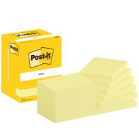 Post-it Haftnotiz 657 CY 76x102mm 100Bl gelb 12 Stück