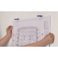 MAUL Planhalter S 6240035 1,2x4cm Kunststoff blau 10 Stück