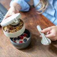 koziol Bentobox BENTOBOX M 7197701 ash grey