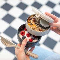 koziol Bentobox BENTOBOX M 7197701 ash grey