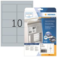 HERMA Etikett Typenschild 4223 96x50,8mm silber 250 Stück