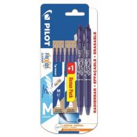PILOT Tintenroller FriXion Clicker 2270B4M2PM 0,4mm blau + 6 Minen gratis