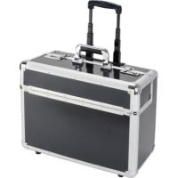 ALUMAXX Pilotenkoffer C-2 45129 48x40x23cm Aluminium silber carbon