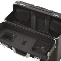 ALUMAXX Pilotenkoffer C-2 45129 48x40x23cm Aluminium silber carbon