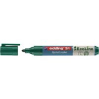 edding Flipchartmarker 31 EcoLine 4-31004 1,5-3mm Rundspitze grün