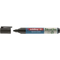 edding Flipchartmarker 31 EcoLine 4-31001 1,5-3mm Rundspitze schwarz