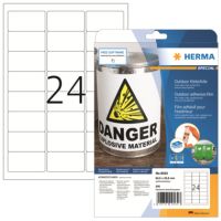 HERMA Outdoor Etikett Special 9532 63,5x33,9mm weiß 240 Stück