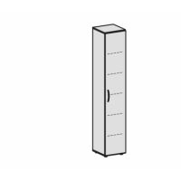 Geramöbel Flügeltürenschrank Flex S-346100-LL 6OH 400x420x2160mm l.gr