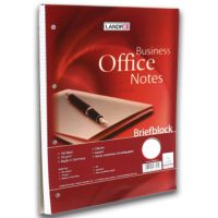 LANDRÉ Briefblöcke Work/355410022 DIN A4 kariert 60 g/qm Inh.100 Blatt