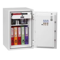 phoenix Feuerschutztresor Fire Fighter II/FS0442E weiß 125kg Inhalt 84 Liter