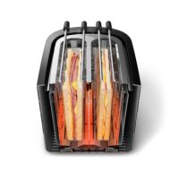 Philips Toaster Viva Collection HD2639/90 Edelstahl/sw