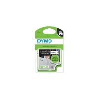 DYMO Beschriftungsband D1/S0718060 12 mm x 5,5 m schwarz/weiß