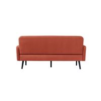 Paperflow Sofa LISBOA LC3PT.01.27 3Sitzer Stoff sw/rs