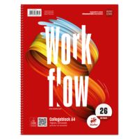 Staufen Collegeblock Style 40480040 Lin26 A4 80Bl 70g 5mm kar