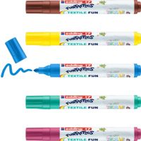 edding Textilmaler FUNTASTICS TEXTILE FUN 4-17-5 sort. 5St.