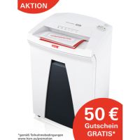 HSM Aktenvernichter SECURIO B24 1783111 Partikelschnitt 4,5x30mm + 50 € Universalgutschein gratis