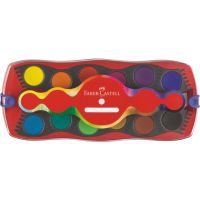 FABER CASTELL Farbkasten Connector 125030 12Farben
