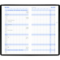 Zettler Taschenkalender 2025 32Seiten 1M/2S sort 520-1001