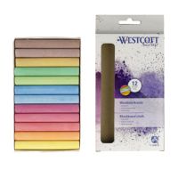 Westcott Tafelkreide E-744983 00 sort. 12St.