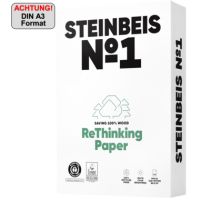 Steinbeis Kopierpapier Classic White Recycling A3 weiß 500 Blatt