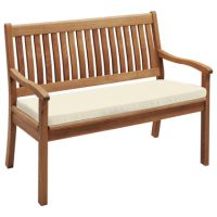 memo Auflage Cansa M8166 Gartenbank 130cm natur