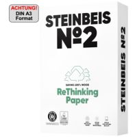 Steinbeis Kopierpapier Trend White Recycling A3 weiß 500 Blatt