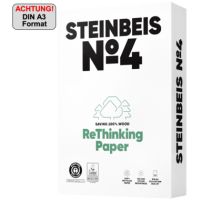 Steinbeis Kopierpapier Evolution White Recycling A3 weiß 500 Blatt