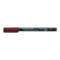 STAEDTLER Folienstift Lumocolor 318-7 permanent F fein 0,6mm braun