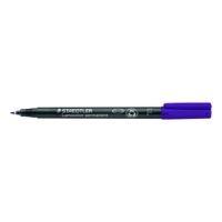 STAEDTLER Folienstift Lumocolor 318-6 permanent F fein 0,6mm violett