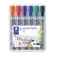 STAEDTLER Flipchartmarker Lumocolor 356 WP6 sort. 6 Stück
