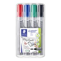 STAEDTLER Flipchartmarker Lumocolor 356 WP4 2mm sortiert 4 Stück
