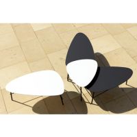 Paperflow Beistelltisch Lazy TBL93.01.01 50x93cm sw/sw