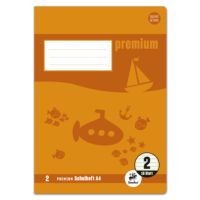 Staufen Schulheft Premium 734010332 A4 90g 16Bl Lin2 lin