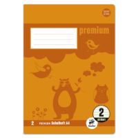 Staufen Schulheft Premium 734010332 A4 90g 16Bl Lin2 lin