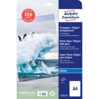 Avery Zweckform Fotopapier Premium 2556-20 DIN A4 250g weiß 20 Blatt