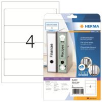 HERMA Ordneretikett 8621 192x61mm weiß 40 Stück