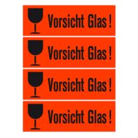 HERMA Hinweisetikett 6750 39x118mm leuchtrot 1.000 Stück