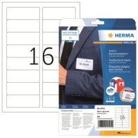 HERMA Namensetikett 4515 Seide 88,9x33,8mm weiß 320 Stück